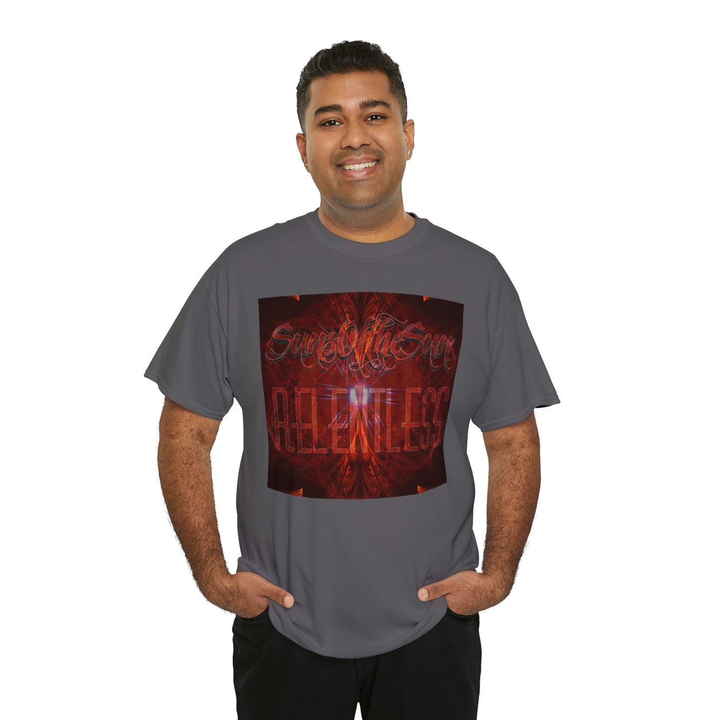 SunsOftheSun "Relentless" Unisex Heavy Cotton Tee