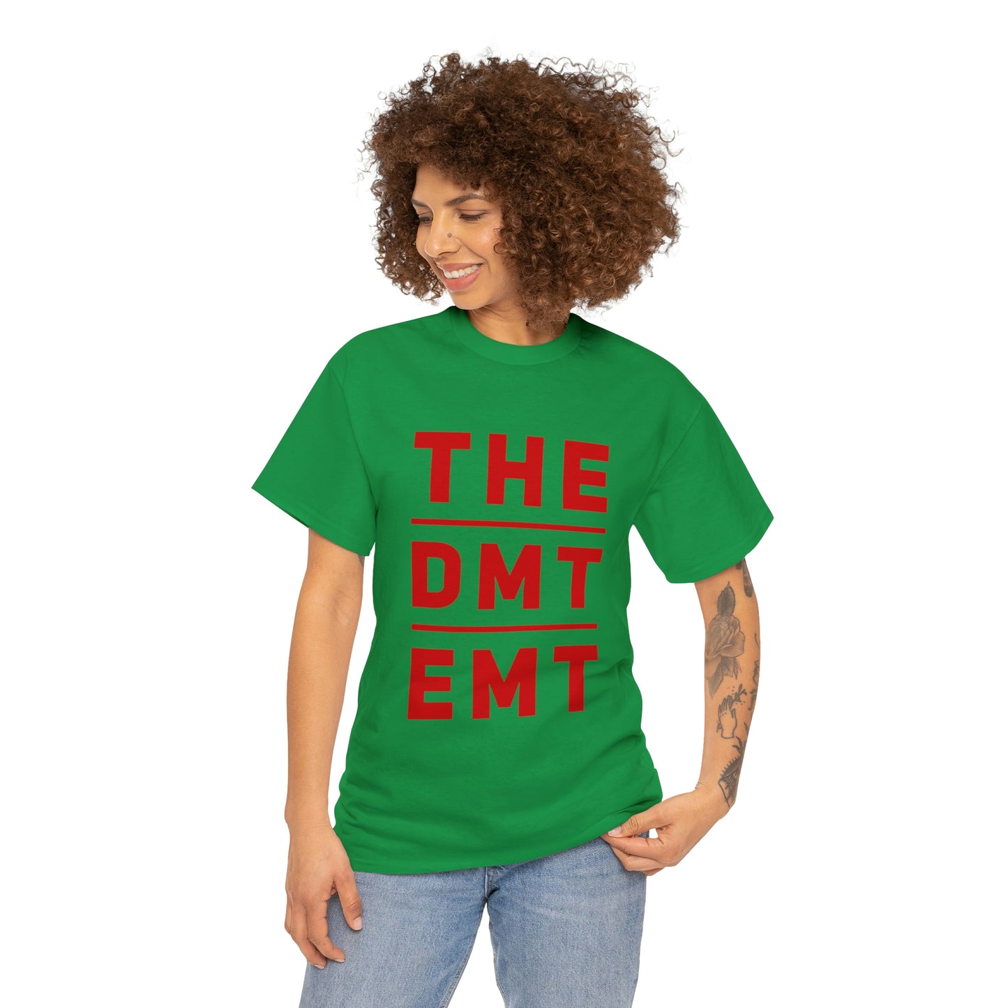 The "DMT EMT" Unisex Heavy Cotton Tee