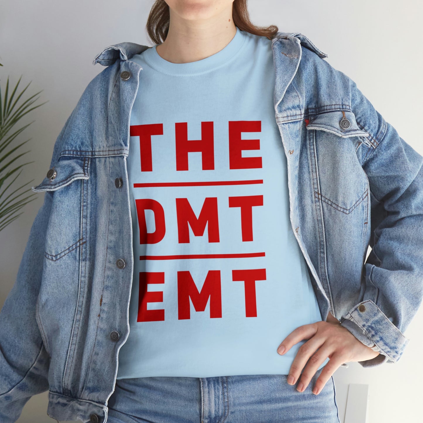 The "DMT EMT" Unisex Heavy Cotton Tee