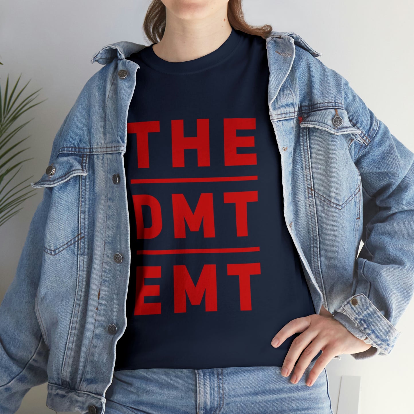 The "DMT EMT" Unisex Heavy Cotton Tee