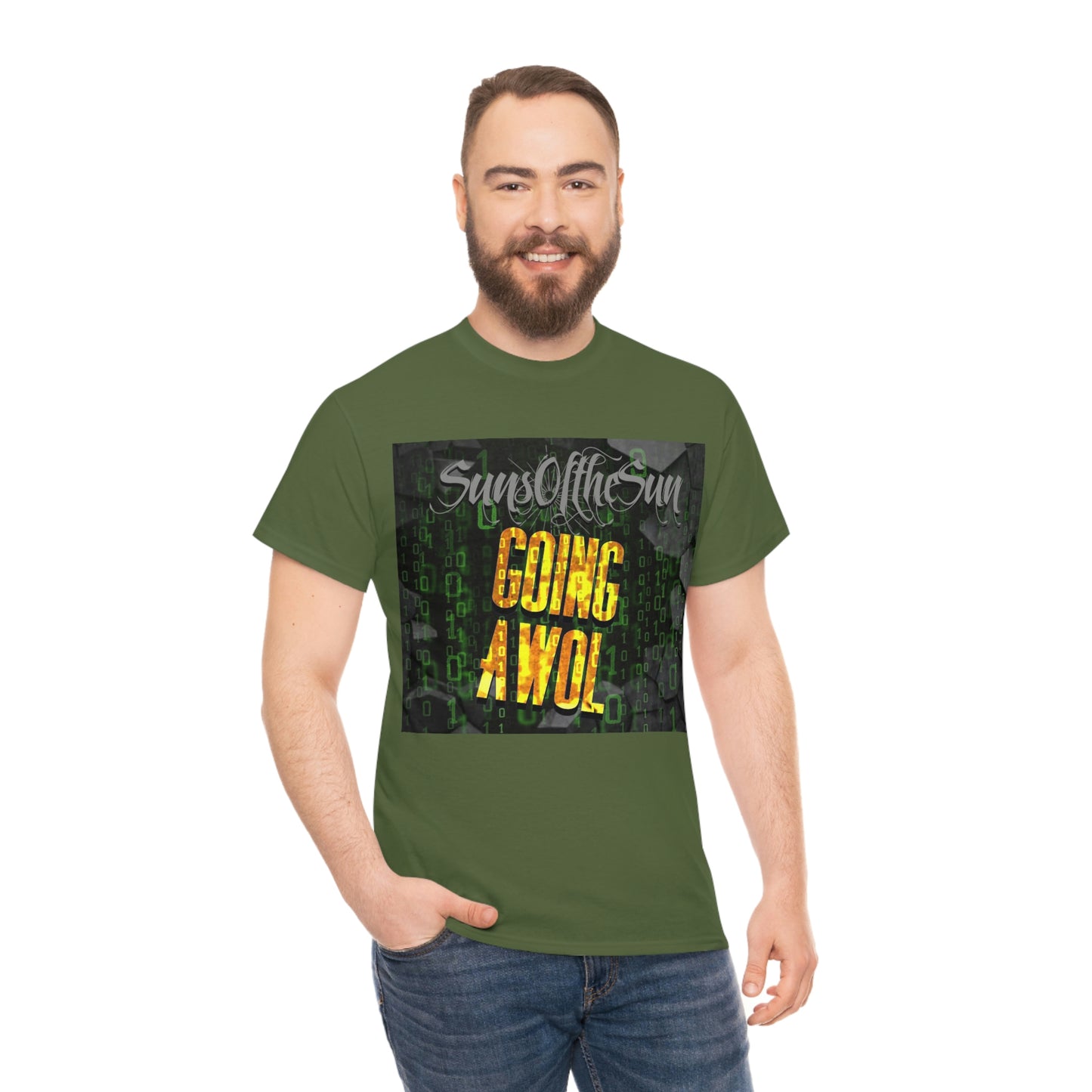 SunsOftheSun "Going AWOL" Unisex Heavy Cotton Tee