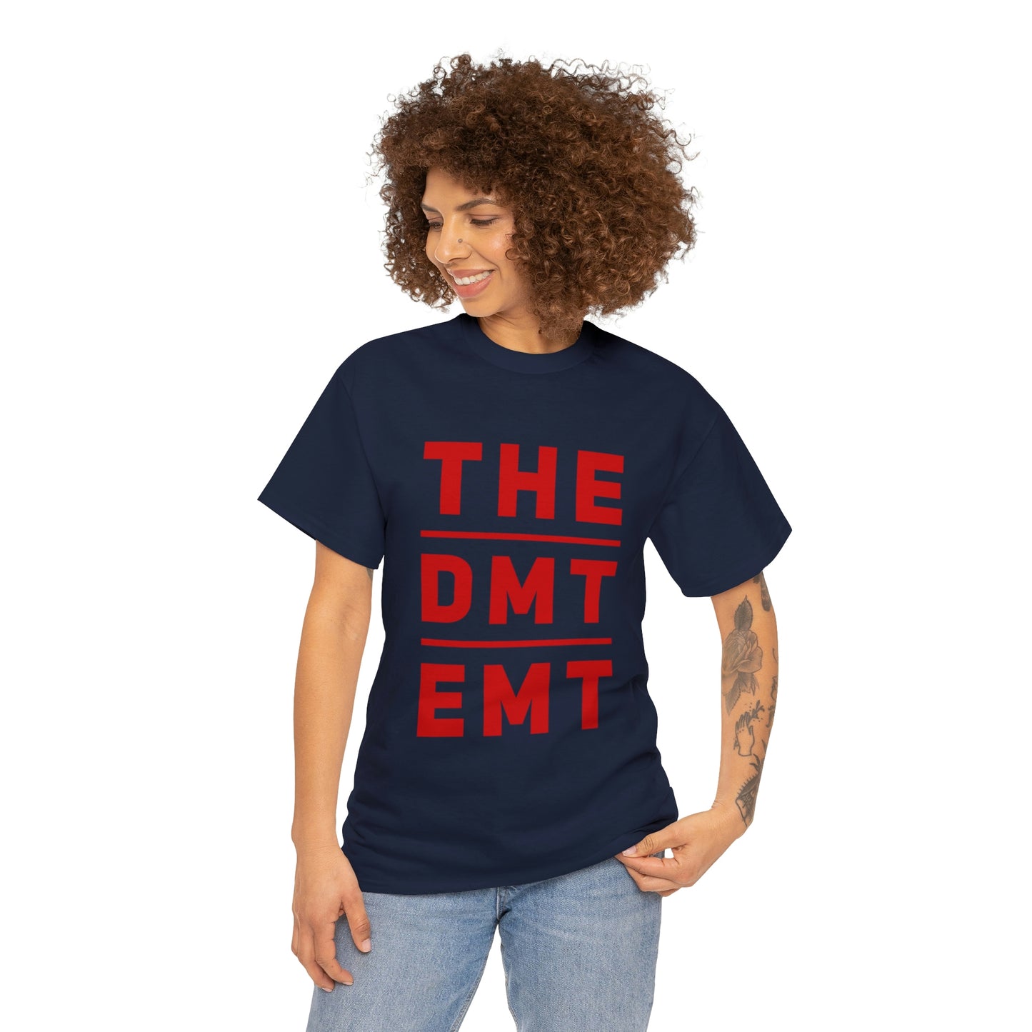 The "DMT EMT" Unisex Heavy Cotton Tee