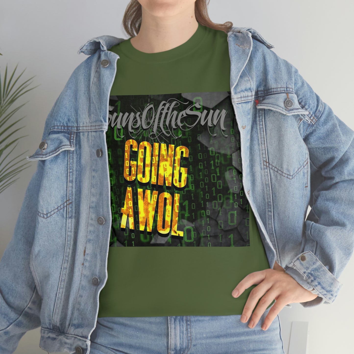 SunsOftheSun "Going AWOL" Unisex Heavy Cotton Tee