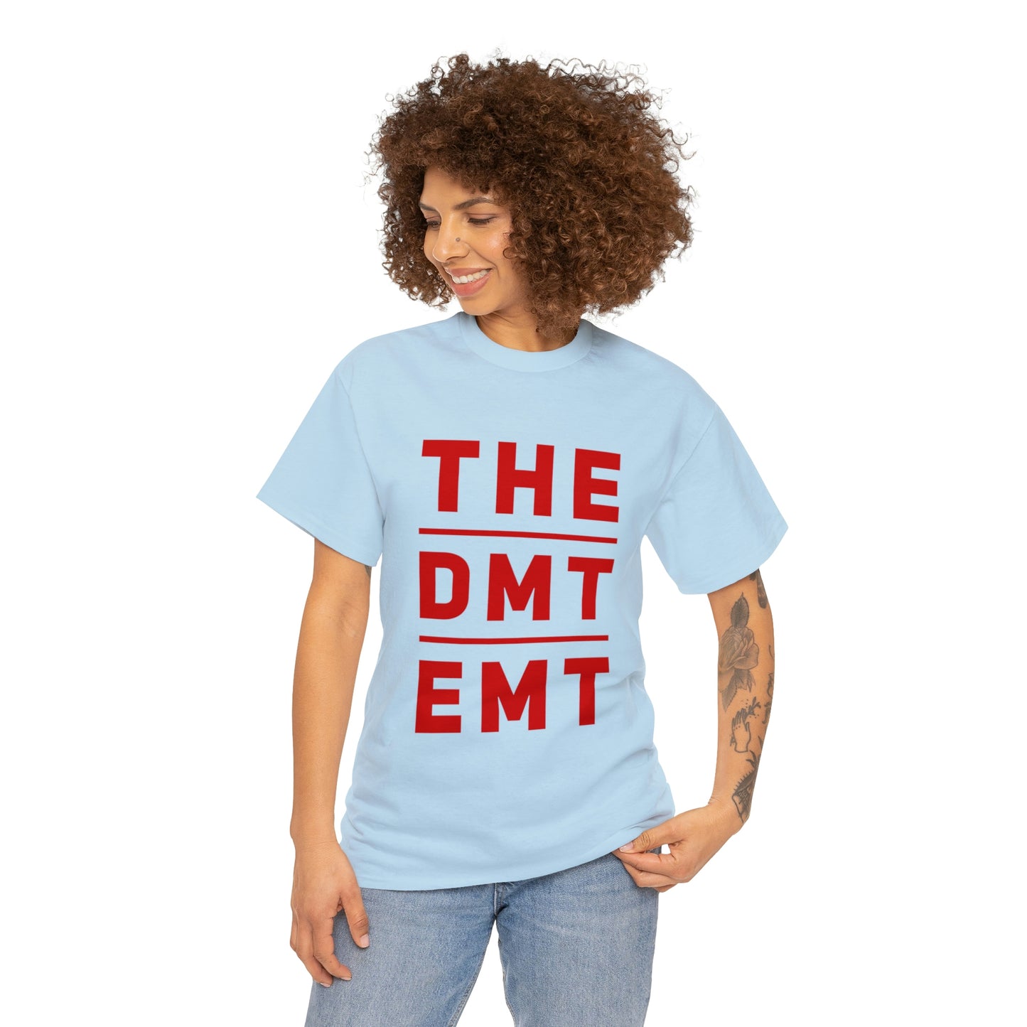 The "DMT EMT" Unisex Heavy Cotton Tee