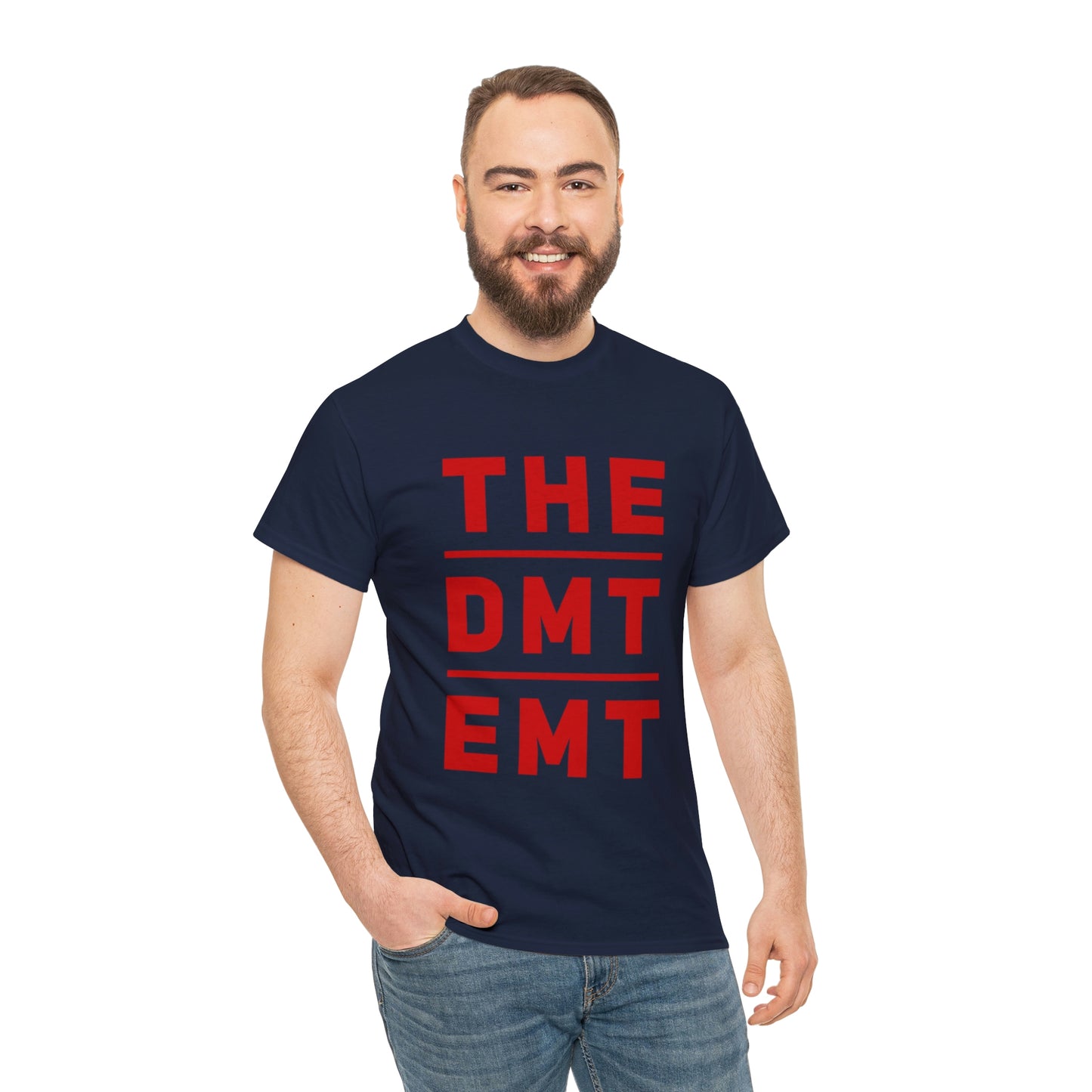 The "DMT EMT" Unisex Heavy Cotton Tee