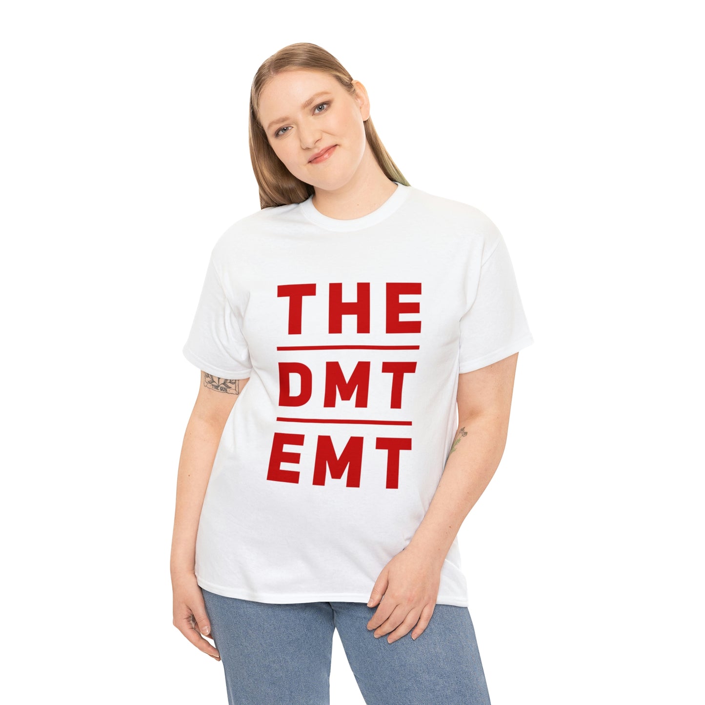 The "DMT EMT" Unisex Heavy Cotton Tee