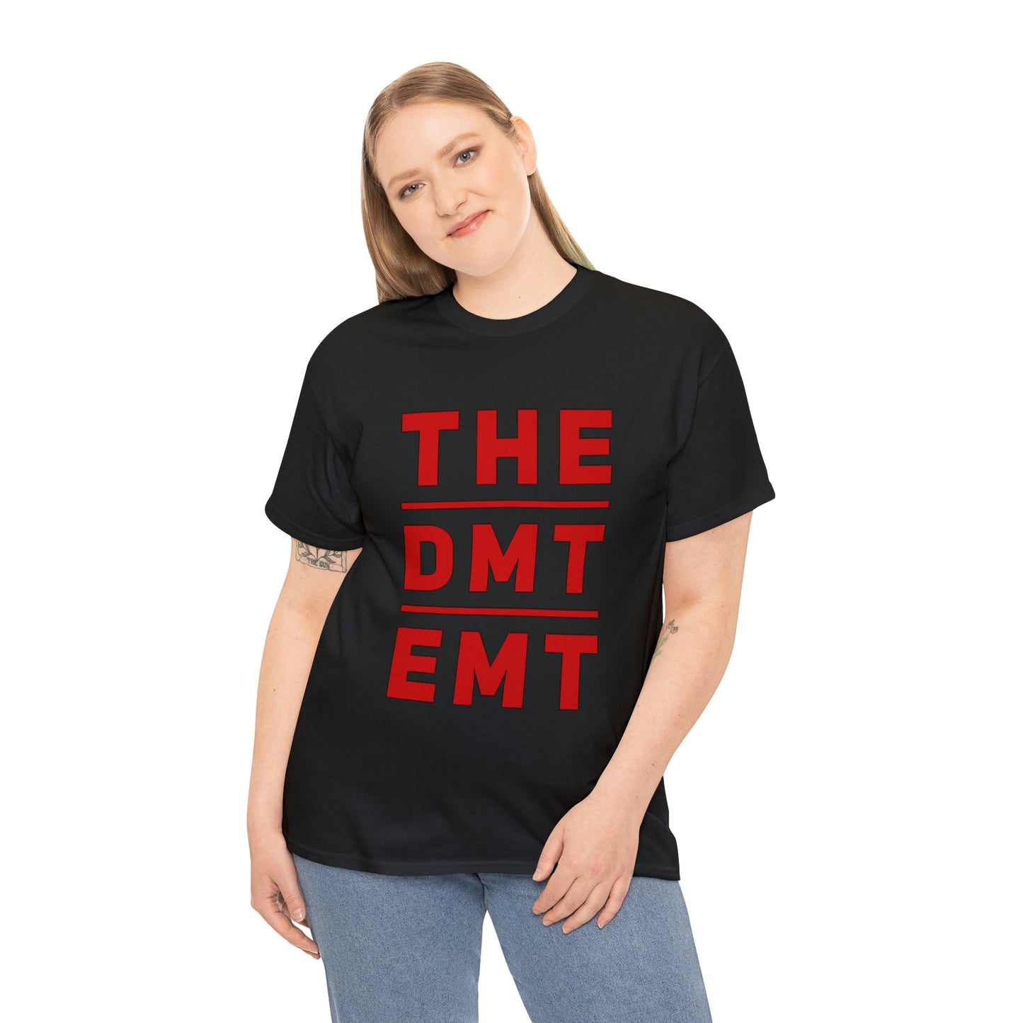 The "DMT EMT" Unisex Heavy Cotton Tee