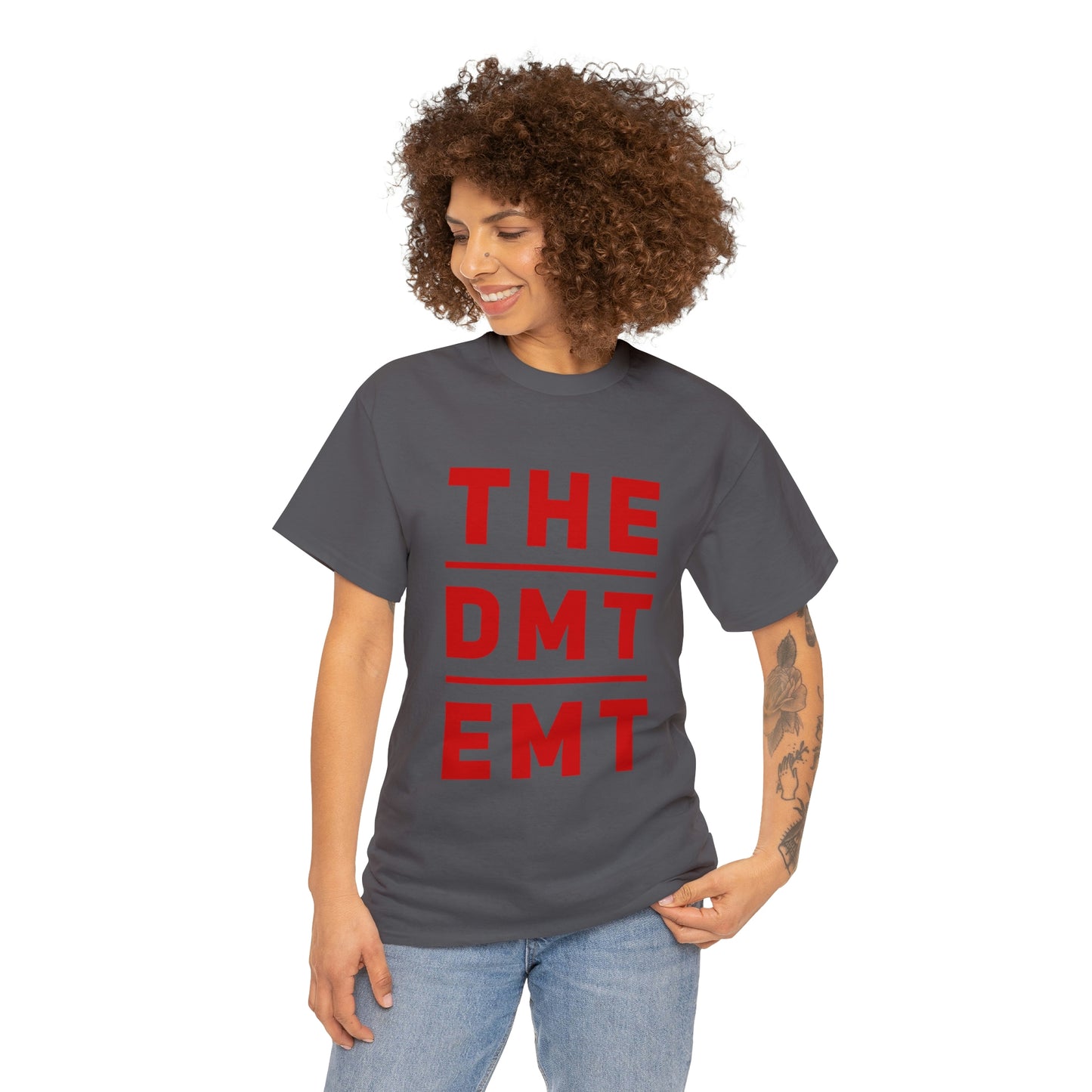 The "DMT EMT" Unisex Heavy Cotton Tee