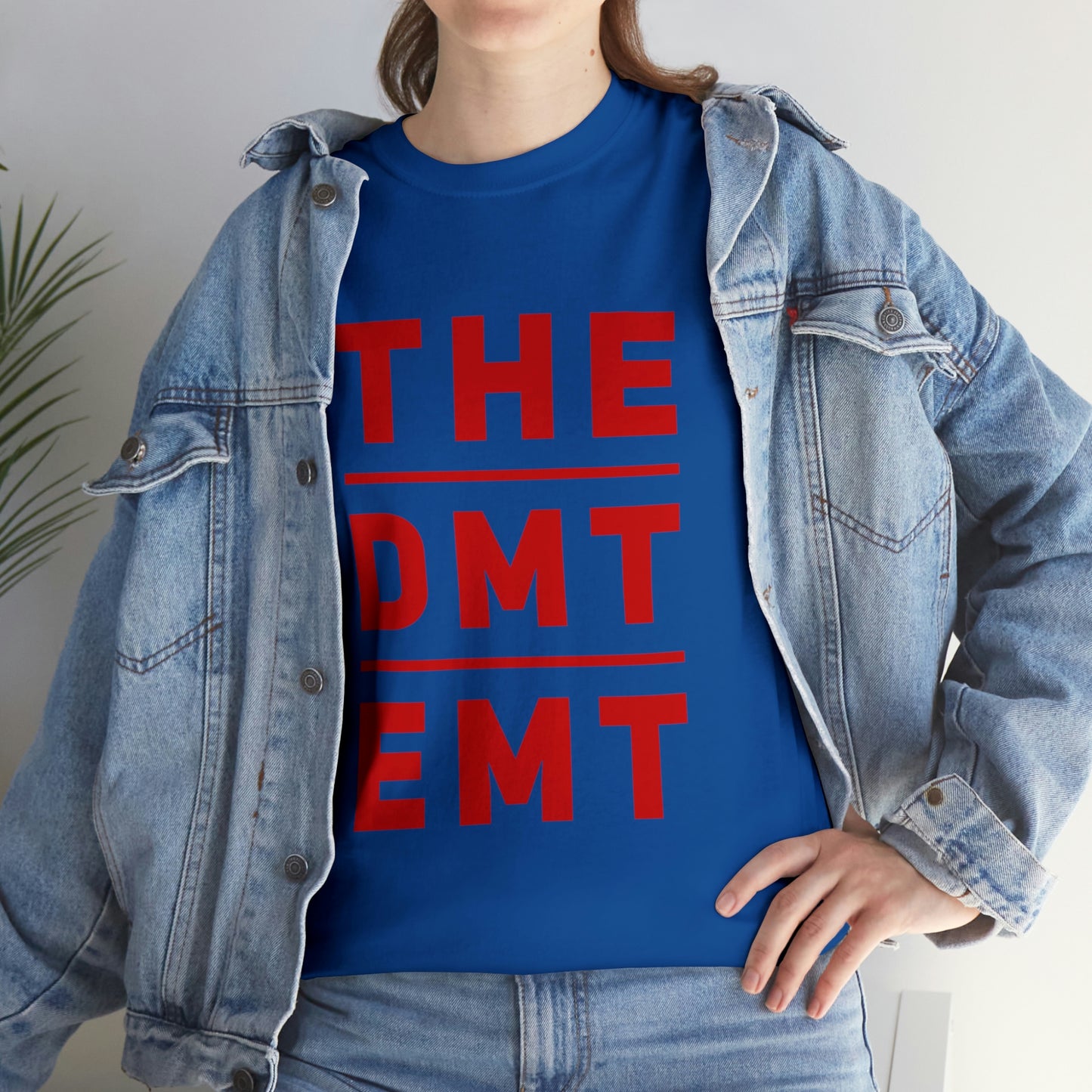 The "DMT EMT" Unisex Heavy Cotton Tee