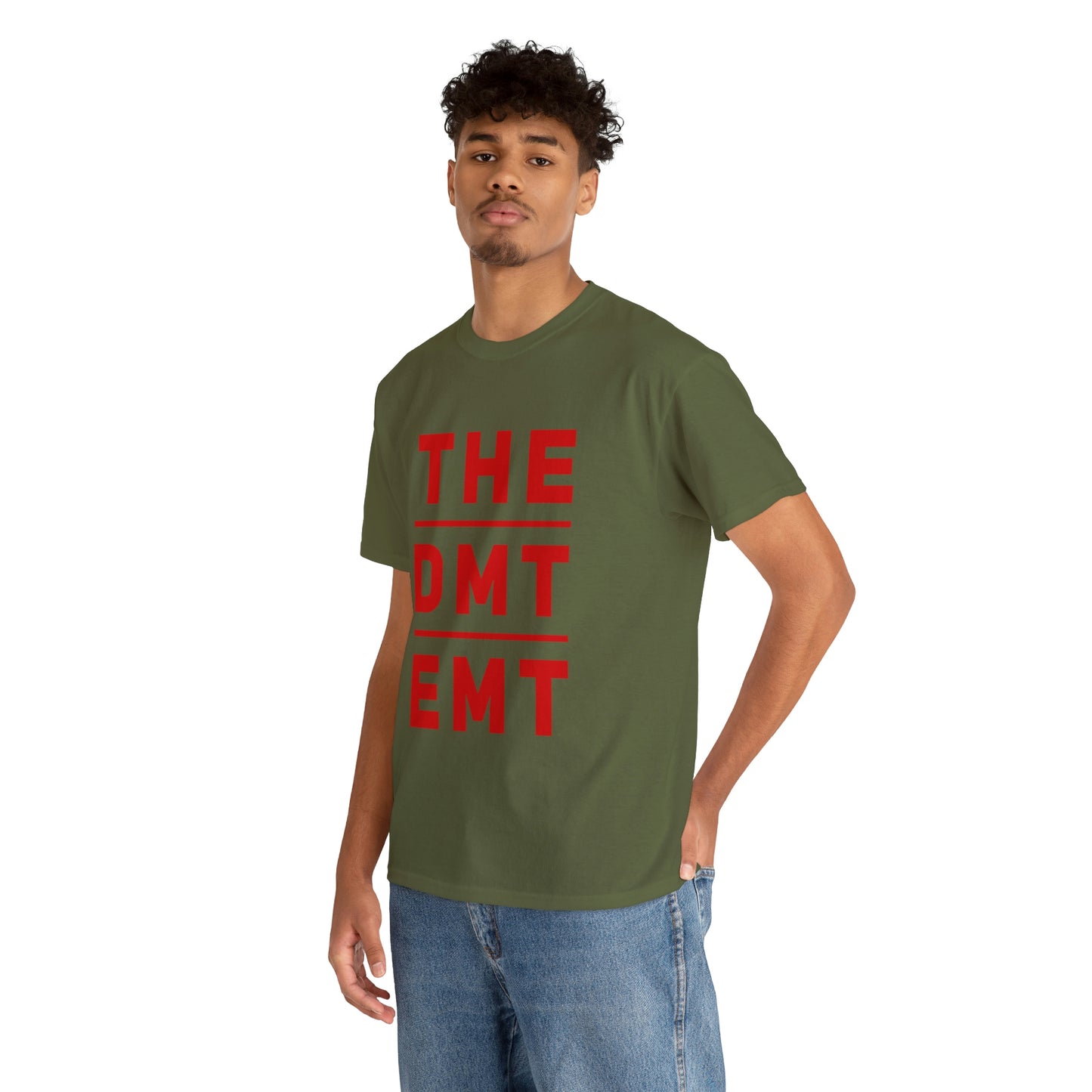 The "DMT EMT" Unisex Heavy Cotton Tee