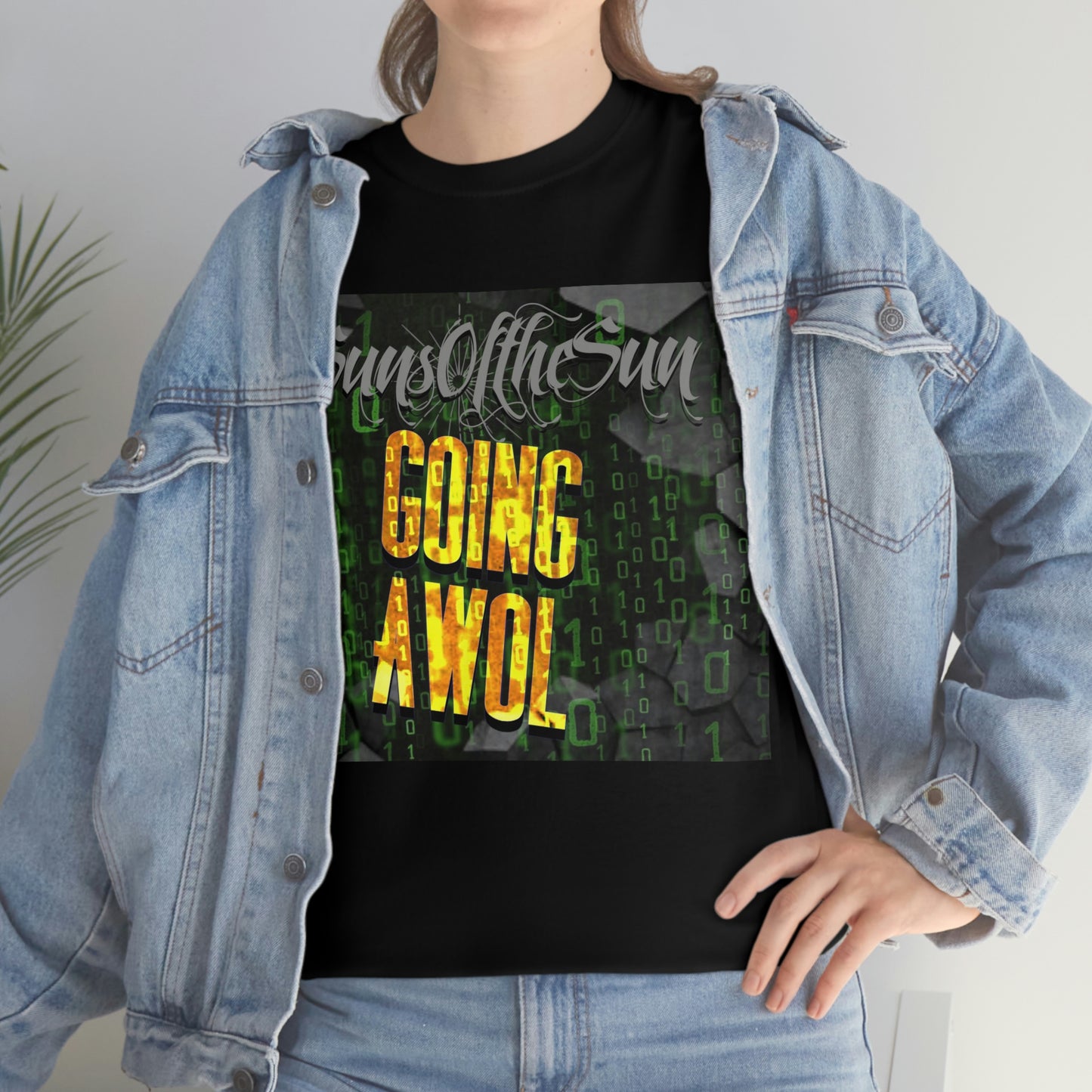 SunsOftheSun "Going AWOL" Unisex Heavy Cotton Tee