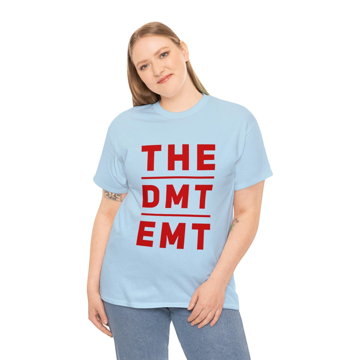 The "DMT EMT" Unisex Heavy Cotton Tee