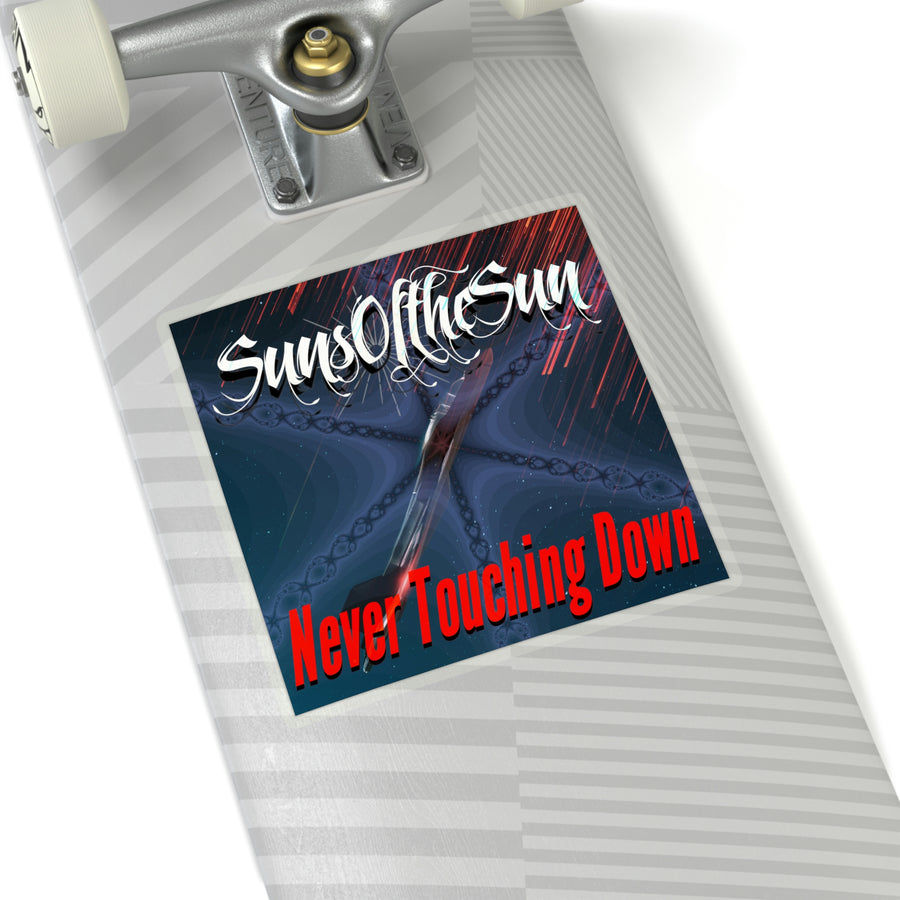 SunsOftheSun "Never Touching Down" Kiss-Cut Stickers