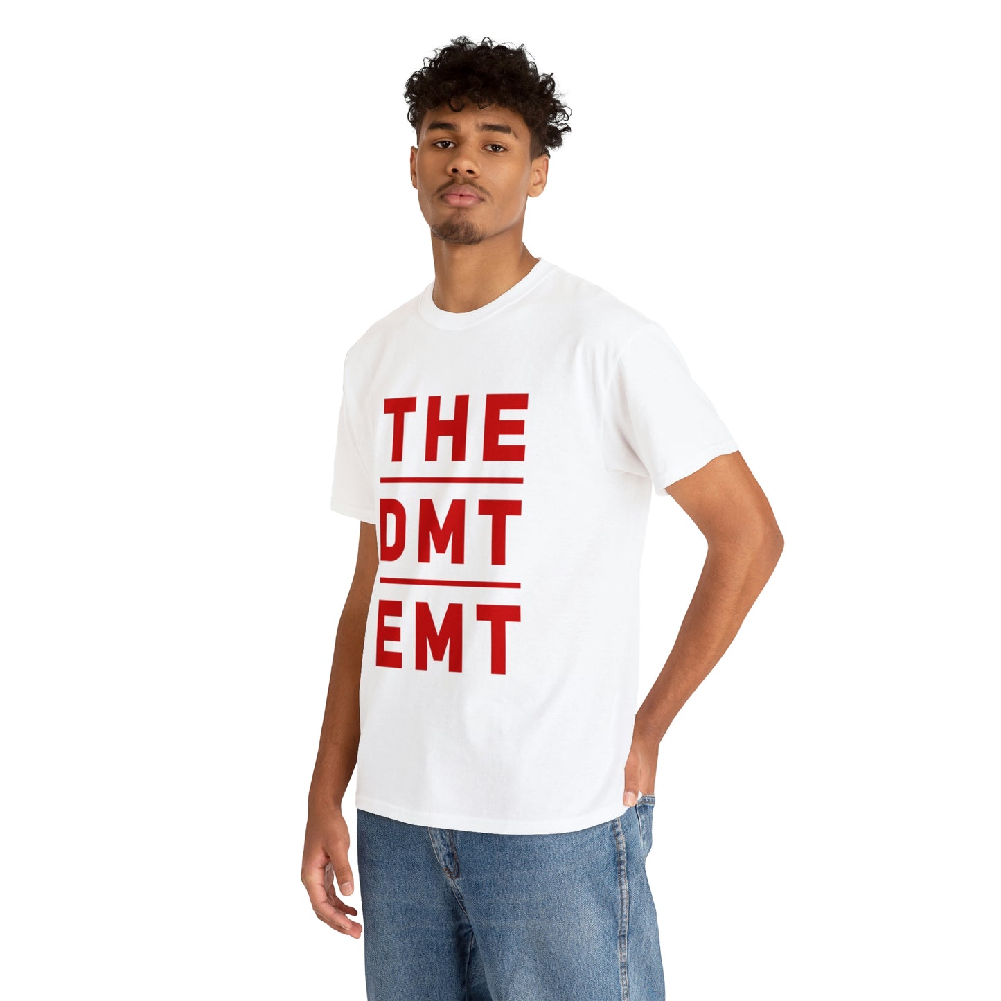 The "DMT EMT" Unisex Heavy Cotton Tee