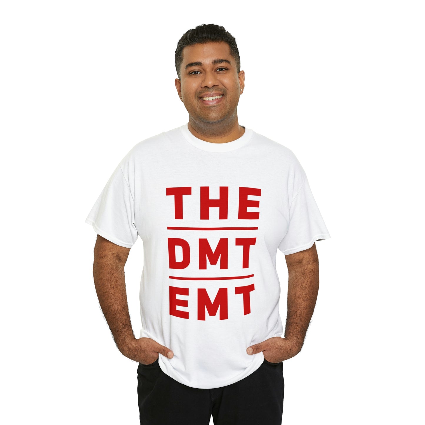 The "DMT EMT" Unisex Heavy Cotton Tee