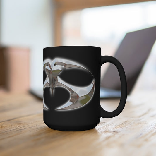 "HeistClick" Symbol Black Mug 15oz