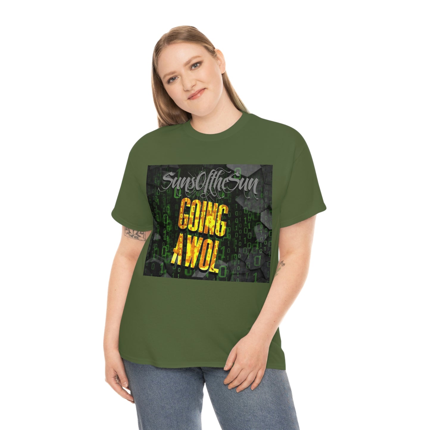 SunsOftheSun "Going AWOL" Unisex Heavy Cotton Tee