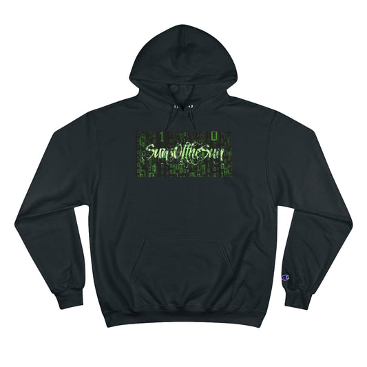 SunsOftheSun "Matrix Code" Logo Champion Hoodie