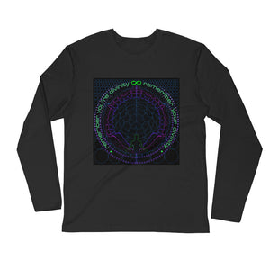 Nick's Remember Your Circle Long Sleeve Fitted Crew